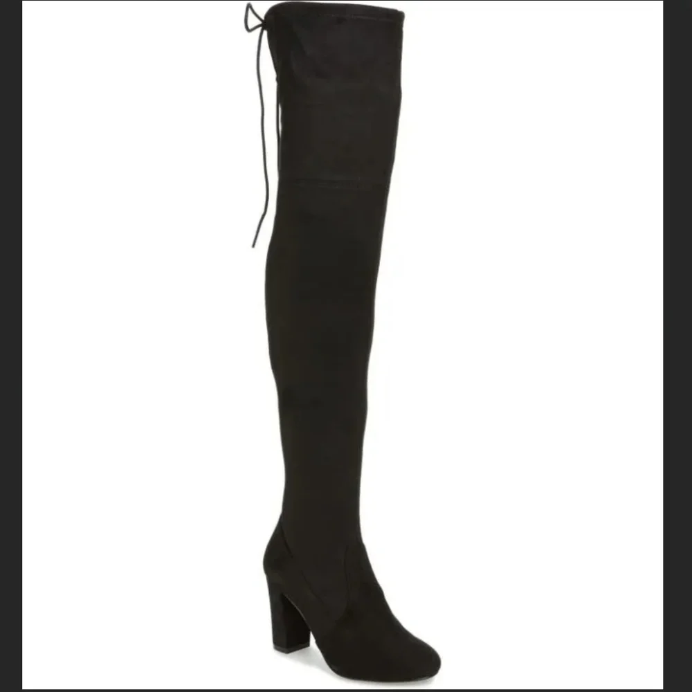 NEW Chinese Laundry Brinna Suedette Black Boots